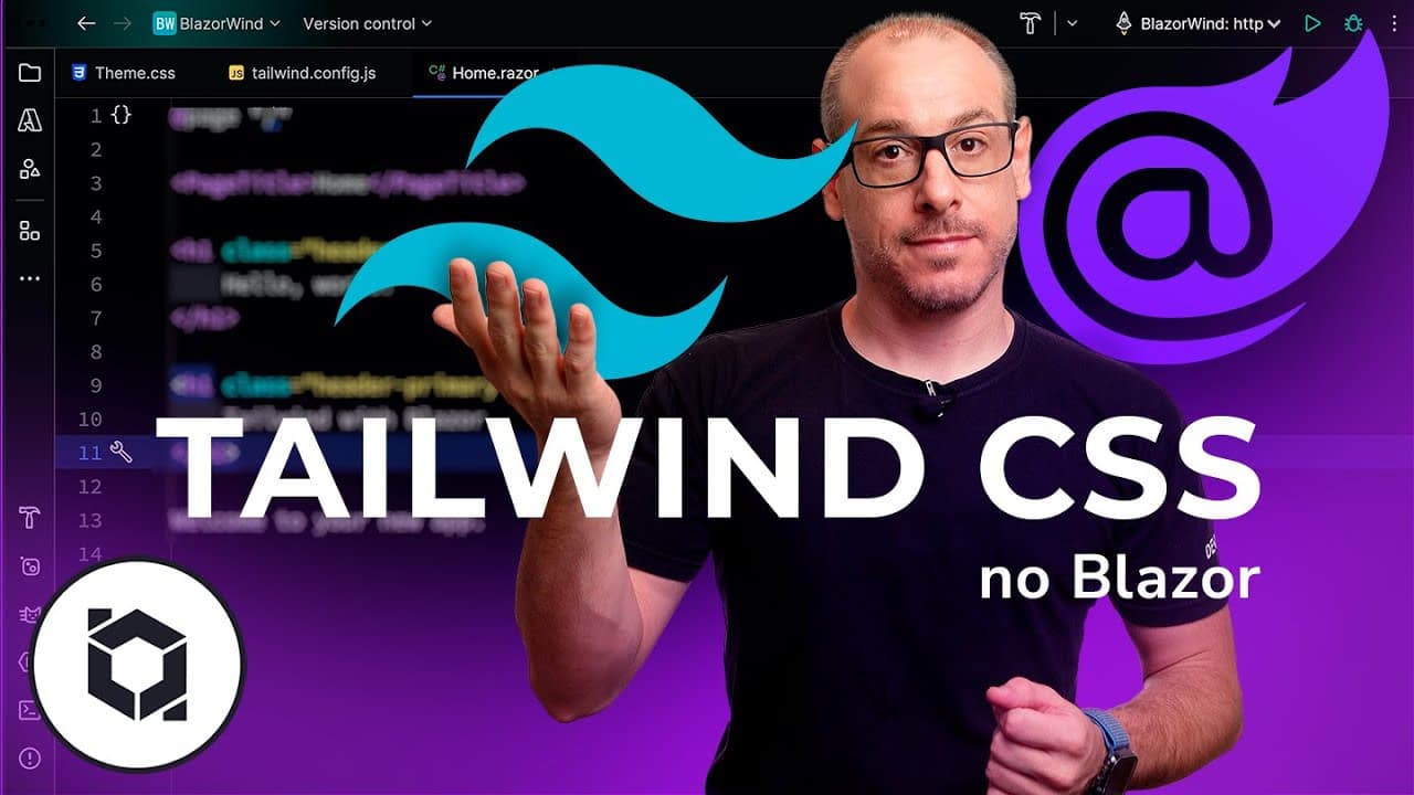 Tailwind CSS integrado com Blazor 🟣 Guia detalhado | #balta