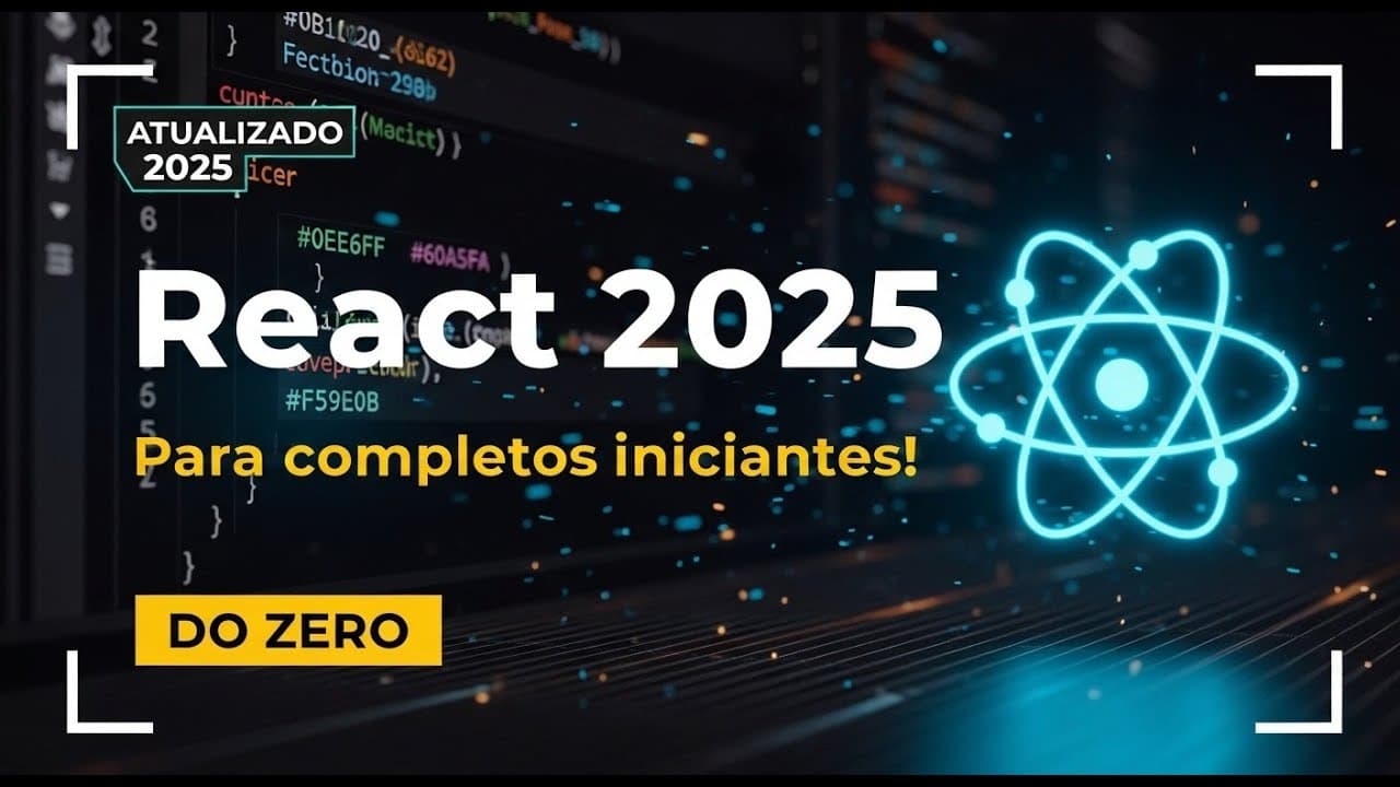 O Primeiro Curso de React que Você Deveria Ver — Atualizado 2025 (Next.js 16)