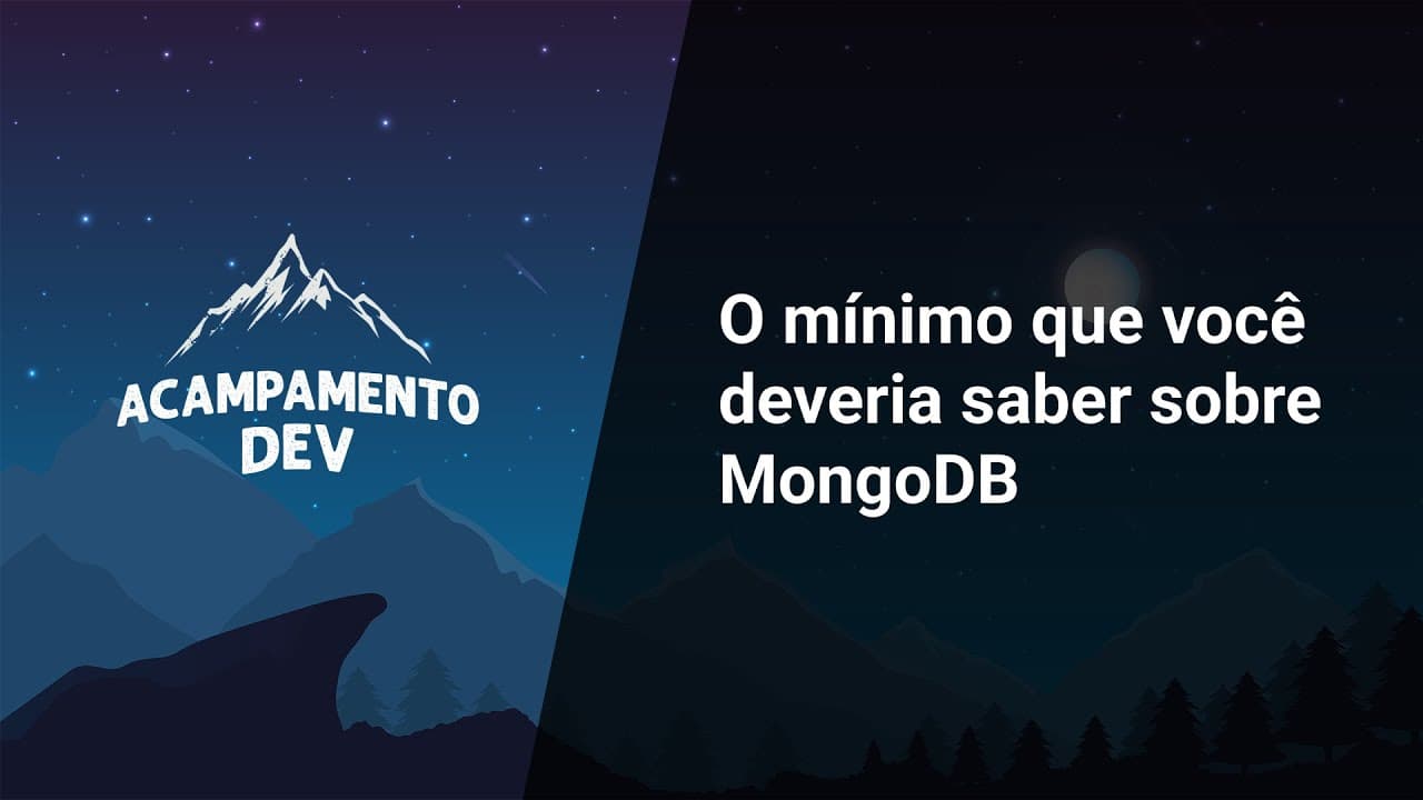 Curso ao vivo: O mínimo que você deveria saber sobre MongoDB
