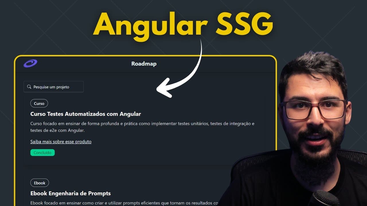 Criei um website RÁPIDO usando Angular 20 com SSG (Tutorial Completo)